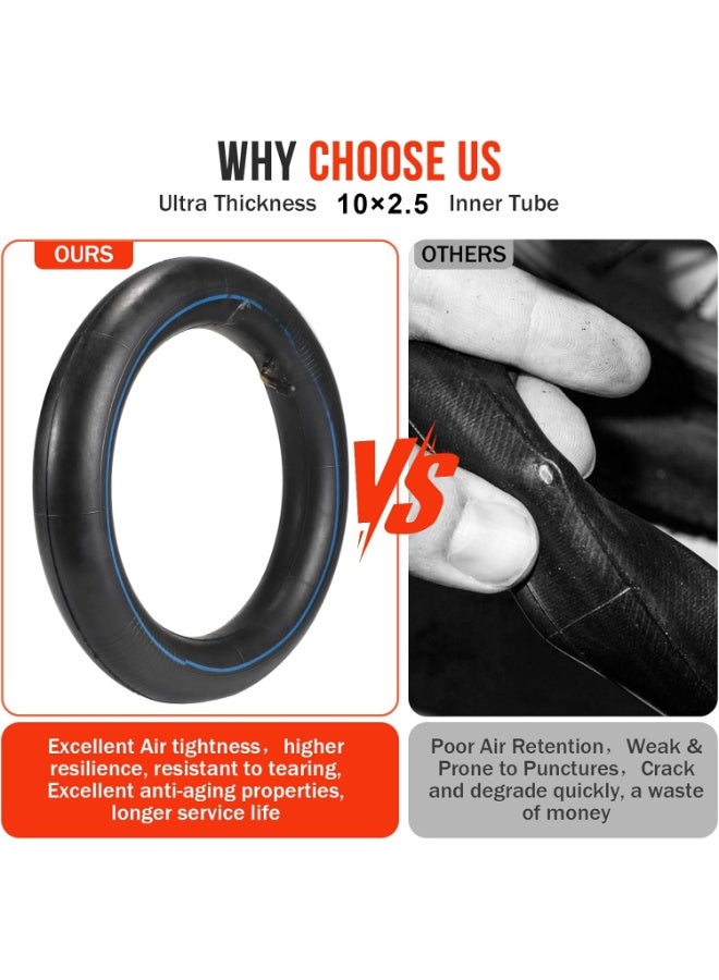 اسرلي وايت Heavy-Duty 90 65-6.5 inch Electric Scooter Inner Tube Replacement - Image 4